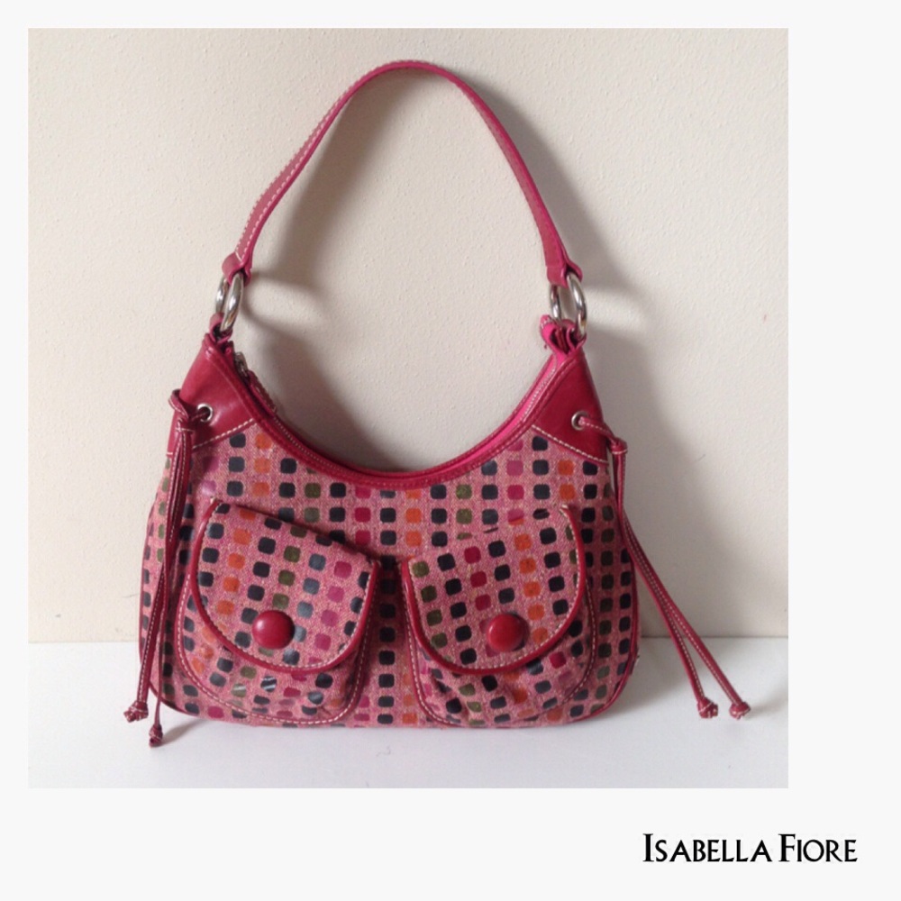 Isabella Fiore Abstract Satchel